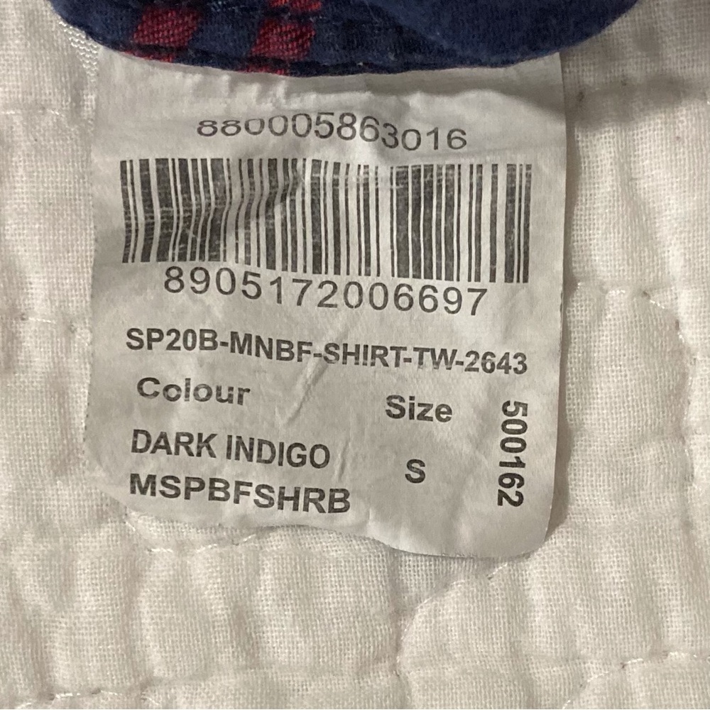 Byford Red & Blue Plaid Button Down Shirt - Picture 7 of 11